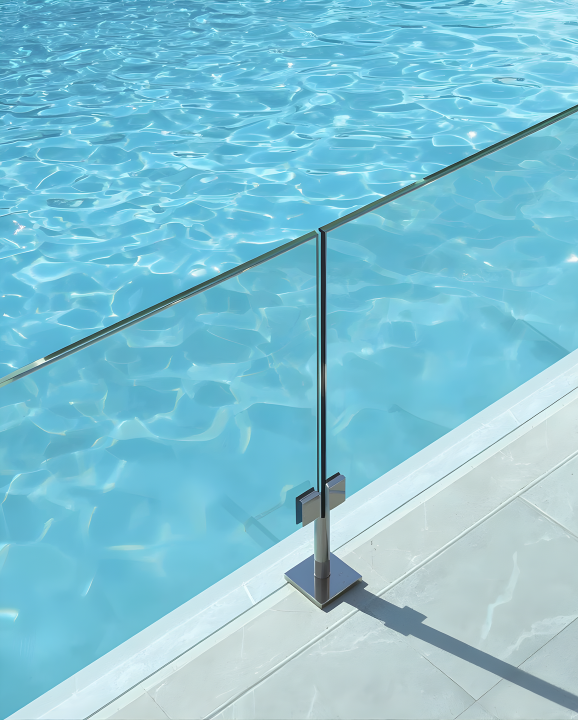 frameless railings